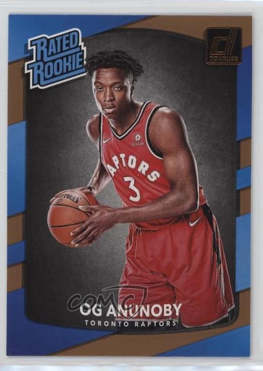 2017-18 Panini Donruss Rated Rookies OG Anunoby #178 16wc