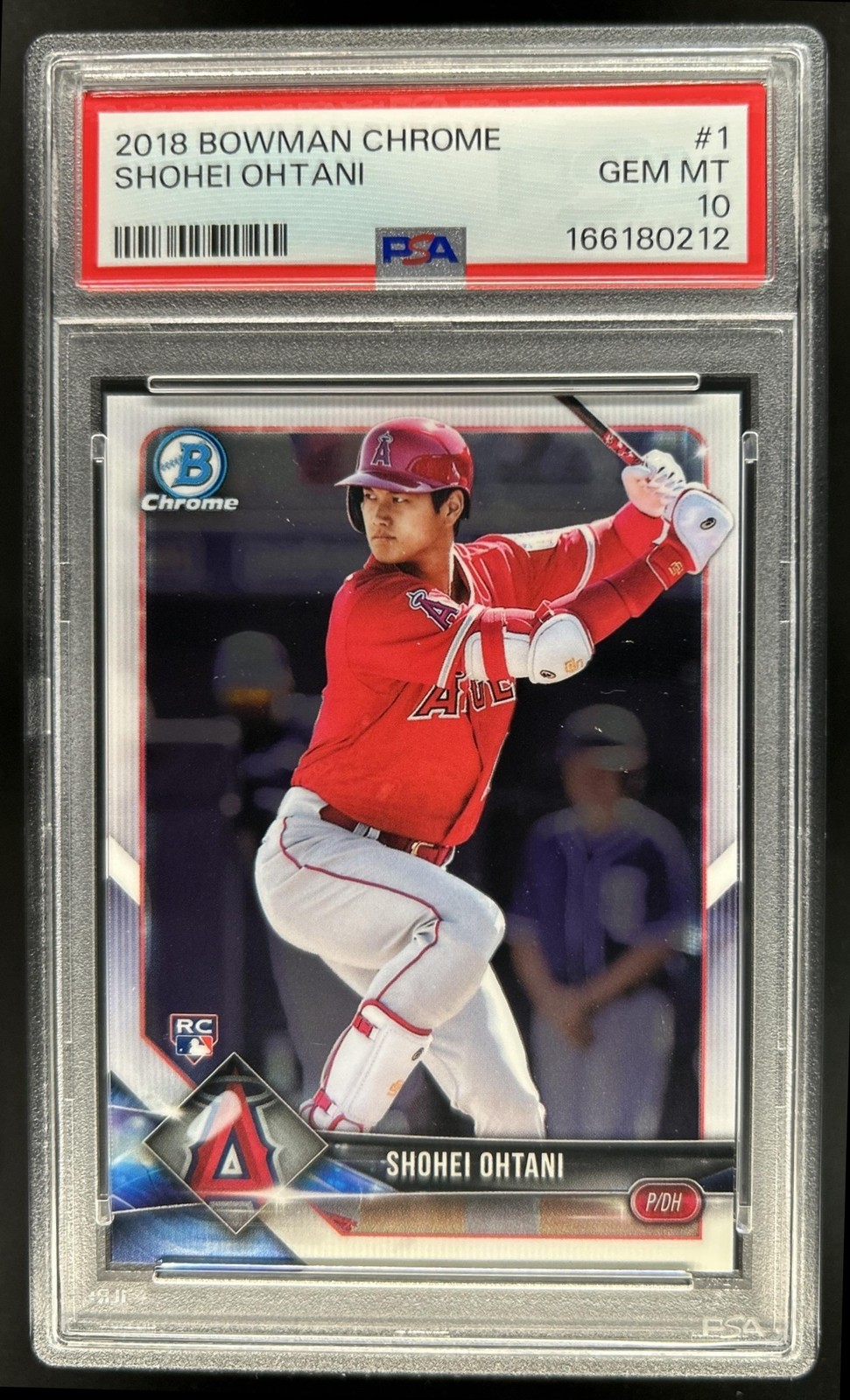 2018 Bowman Chrome Shohei Ohtani Rookie RC #1 Angels PSA 10 GEM MINT
