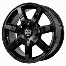 17 Cadillac Sts Wheel Rim Factory Oem 4582 F 2005-2009 Gloss Black 17 Cadillac Sts Wheel Rim Factory Oem 4582 F 2005-2009 Gloss Black