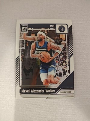 2024-25 Panini Basketball Nickeil Alexander-Walker Minnesota Timberwolves #4