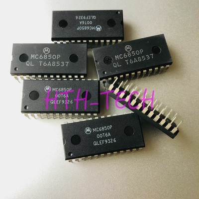 New MC6850P 6850 ACIA IC DIP24 x 1pc #zc