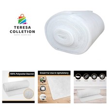 36 Inch Wide Bonded Dacron Upholstery Grade Polyester Batting - Cushion Suppo...