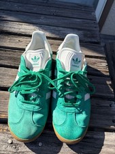 Three-Stripes Sports Brand Gazelle Sneakers JP 26.5cm (US 8.5) Green Suede