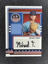2023 Panini Stars & Stripes#NTDP-MT Michael Torres National Team Signatures