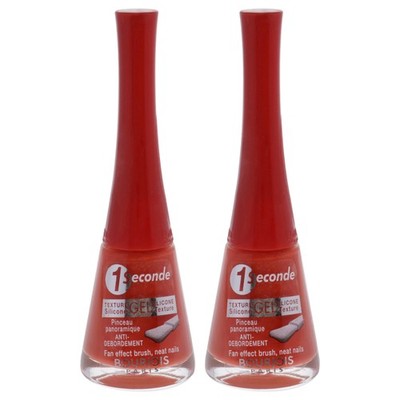 1 Seconde - 10 Rouge Poppy by Bourjois for Women - 0.3 oz - Pack of 2