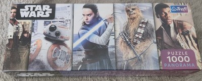 Star Wars 1000 Teile Panorama Puzzle Trefl Disney Neu Versiegelt Rey BB8