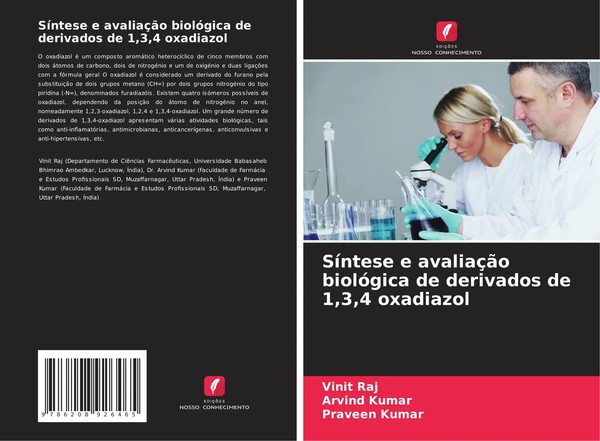 Vinit Raj (U. A.) | SíNtese E AvaliaçãO BiolóGica De Derivados De 1,3,4...-image