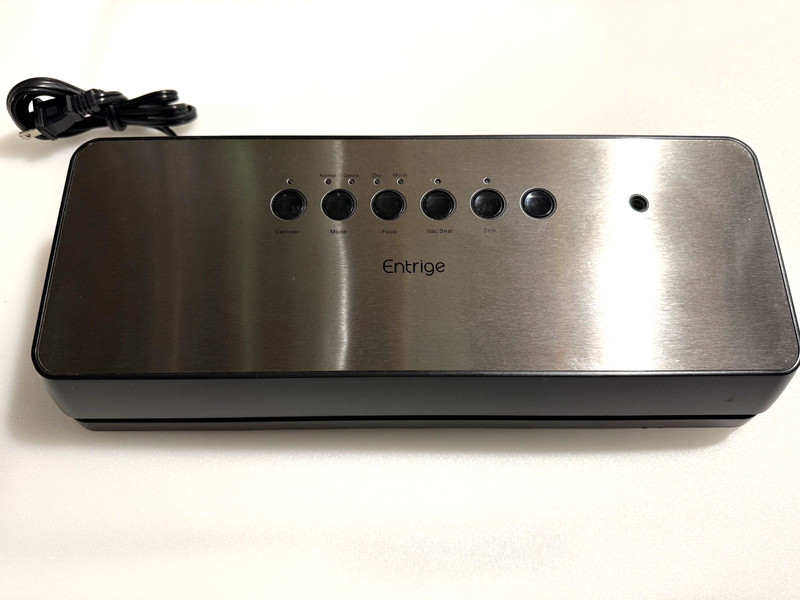Entrige E2902-MS 110V Vacuum Sealer for Food Used/Functional Sold AS-IS