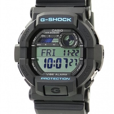 Casio G-SHOCK GD-350-1CDR Digital Watch Black Vibration Shock Resistant New Japa