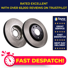 Juego 2x Par de discos de freno ventilados para CITROEN C3 AIRCROSS Mk2 delantero 1.2 1.5D 1.6D