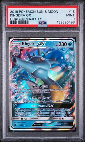 Kingdra-GX graded PSA 9 for sale on eBay