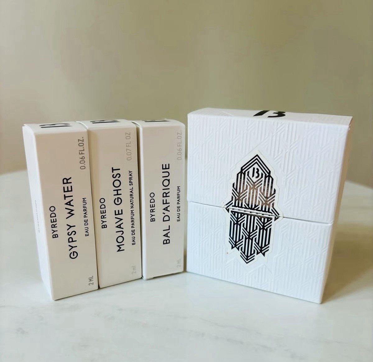BYREDO Sample Set - Mojave Ghost - Bal D'Afrique - Gypsy Water