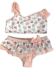 Disney Junior Minnie Mouse Bikini 2PC Swimsuit 12 Months Baby Girl NWOT  BU 