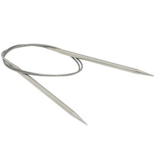 Wolle Kreativ! Lana Grossa - Rundstricknadel Edelstahl - 100 cm/ 3,5 mm
