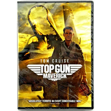 TOP GUN: MAVERICK 2022 DVD Cruise Connelly Teller - SEALED