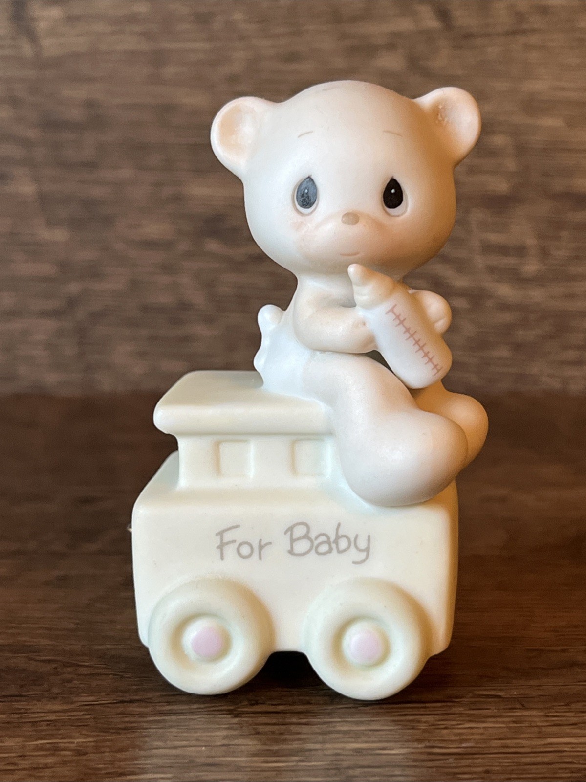 VTG Precious Moments Birthday Circus Train FOR BABY Newborn Retired Version NICE