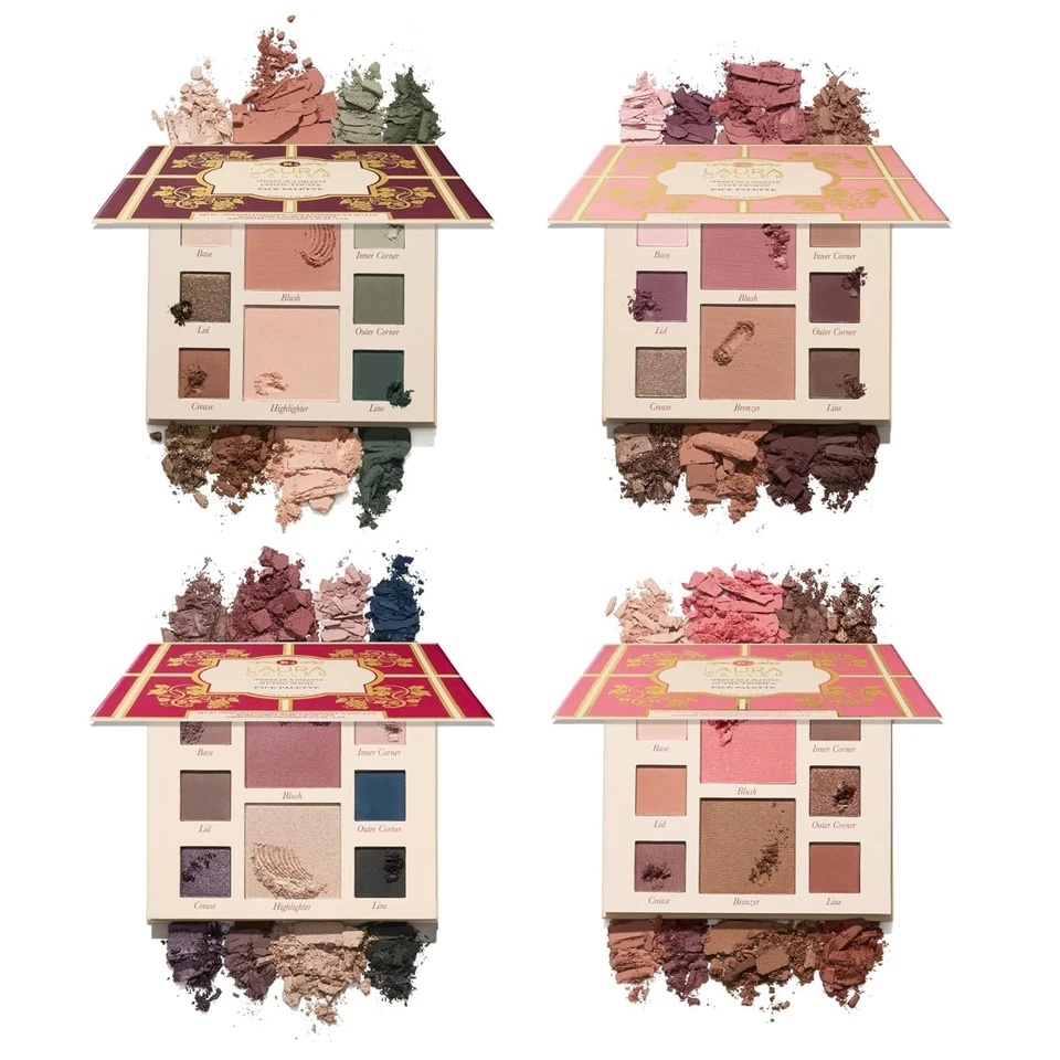 Juego de paleta facial completa para glamour navideño Foto 3 de 4