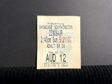 Vintage Movie Ticket Stub Dinosaur