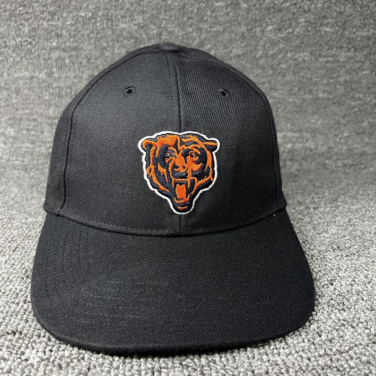 '47 Brand Chicago Bears Clean Up Adjustable Hat Black Bear Head Cap New