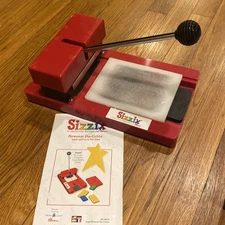 Sizzix Original Red Personal Die-Cutter Press Machine Provo Craft