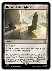 Throne of the High City (339/597) - Commander: The Lord of the Rings: Tales of Middle-earth