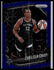 2025 Panini Prizm WNBA #111 Chelsea Gray Blue Velocity Prizms