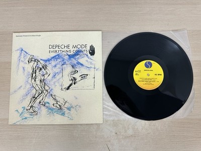 Depeche Mode   Everything Counts - RARE 1983 USA Vinyl MAXI Single PROMO - Sire