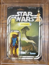 Vintage 1978 Kenner Star Wars 21 Back Hammerhead MOC With Acrylic Case
