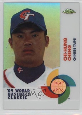 2009 Topps Chrome World Baseball Classic Refractor /500 Chi-Hung Cheng #W90 2u3