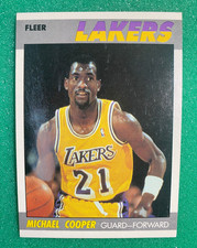 MICHAEL COOPER 1987 FLEER  Los Angeles Lakers