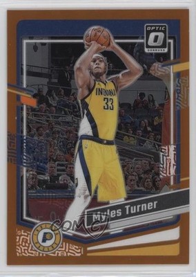 2023-24 Panini Donruss Optic Orange Prizm /199 Myles Turner #178 1d0h