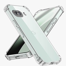 For Google Pixel 10a 2026 Case Shockproof Slim Clear Rubber Soft Cover