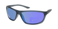 NEW NIKE RABID M EV1110 SUNGLASSES 64-15-135 GRAY PLASTIC UNISEX WRAP FULL-RIM