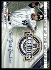 2020 Topps Update #20YCC-01 Derek Jeter 20 Years of The Captain Patch
