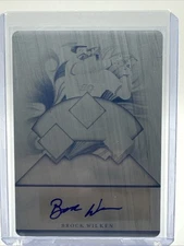 2023 Leaf Trinity - Brock Wilken Auto Printing Plate 1/1