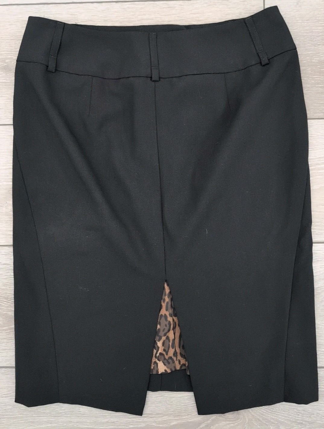 Express Design Studio Leopard-Lined Pencil Skirt … - image 2