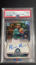 2023 Bowman - Chrome Prospect Speckle Auto /299 Michael Arroyo #CPA-MA Mariners