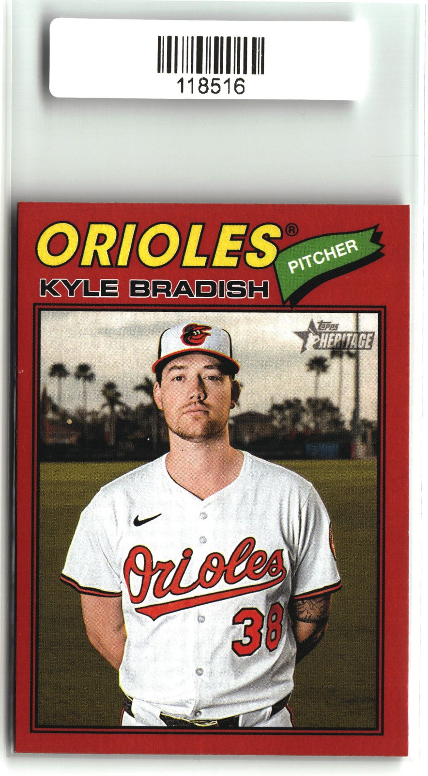 Kyle Bradish 2026 Topps Heritage #16 Red