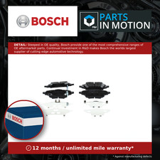 Brake Pads Set fits TOYOTA C-HR ZYX1, ZYX10 1.8 Rear 2018 on 2ZR-FXE Bosch New