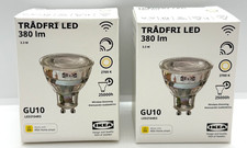2 x Ikea TRADFRI LED bulb GU10 380 lumen, smart/wireless dimmable warm white New
