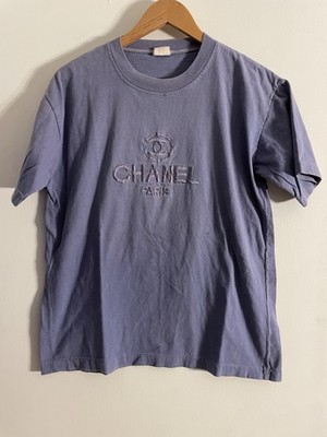 Vintage Chanel Boutique Bootleg Shirt Rare Purple Sz Large | eBay