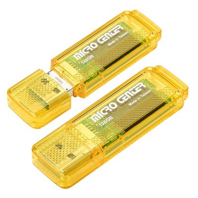 INLAND Micro Center SuperSpeed 2 Pack 128GB USB 3.0 128GB, Yellow - x2 