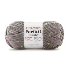 Premier Parfait Chunky Pom Pom Yarn-Disco Ball - 3 Pack