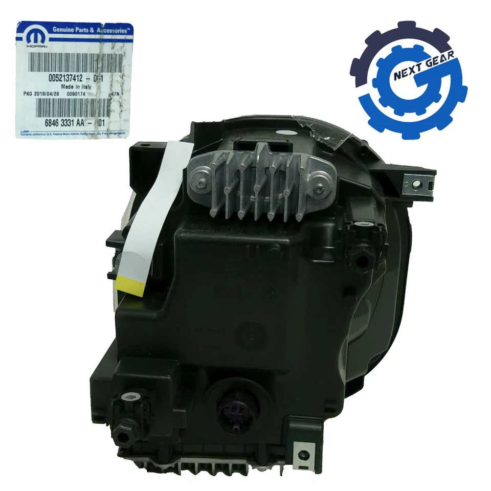 Nuevo conjunto de faros LED izquierdos Mopar OEM para Jeep Renegade 2019-2023 68463331AA Foto 4 de 4