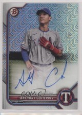2022 Bowman Chrome Mega Box Mojo Anthony Gutierrez #BCMA-AG Auto 0jk3