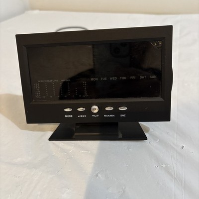 Desktop Clock Weather Clock Color Screen Alarm Temperature & Humidity