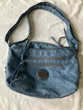 Stone Mountain Blue Crossbody Bag Faux Leathe...