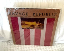 Savage Republic Record Recordings Live Performance 1981 1983 10" SEALED Vinyl