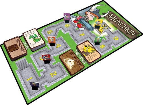 Steve Jackson Games , Munchkin: Deluxe , Board Game , Ages 14+ , 1-4 Players , 3 - Picture 5 of 5