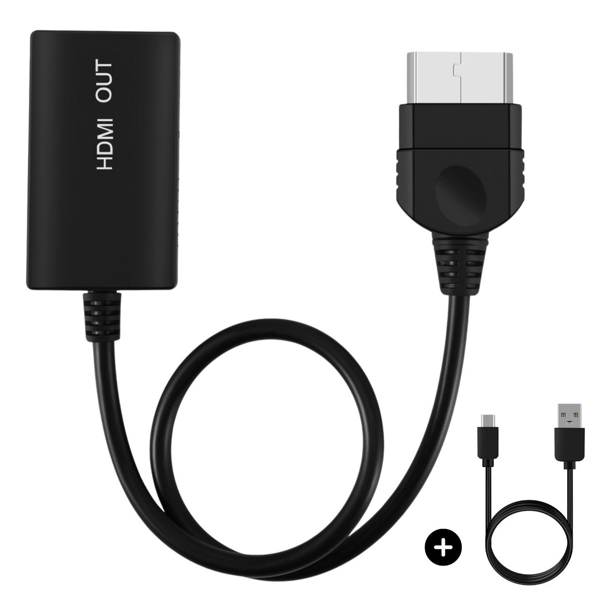 Original Xbox HDMI Adapter for Xbox One to HD TVs, Monitors, and